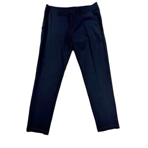 Mens BYLT PantsBlack Everday Pant 2.0 Commuter Stretch Chino Flat Performance XL